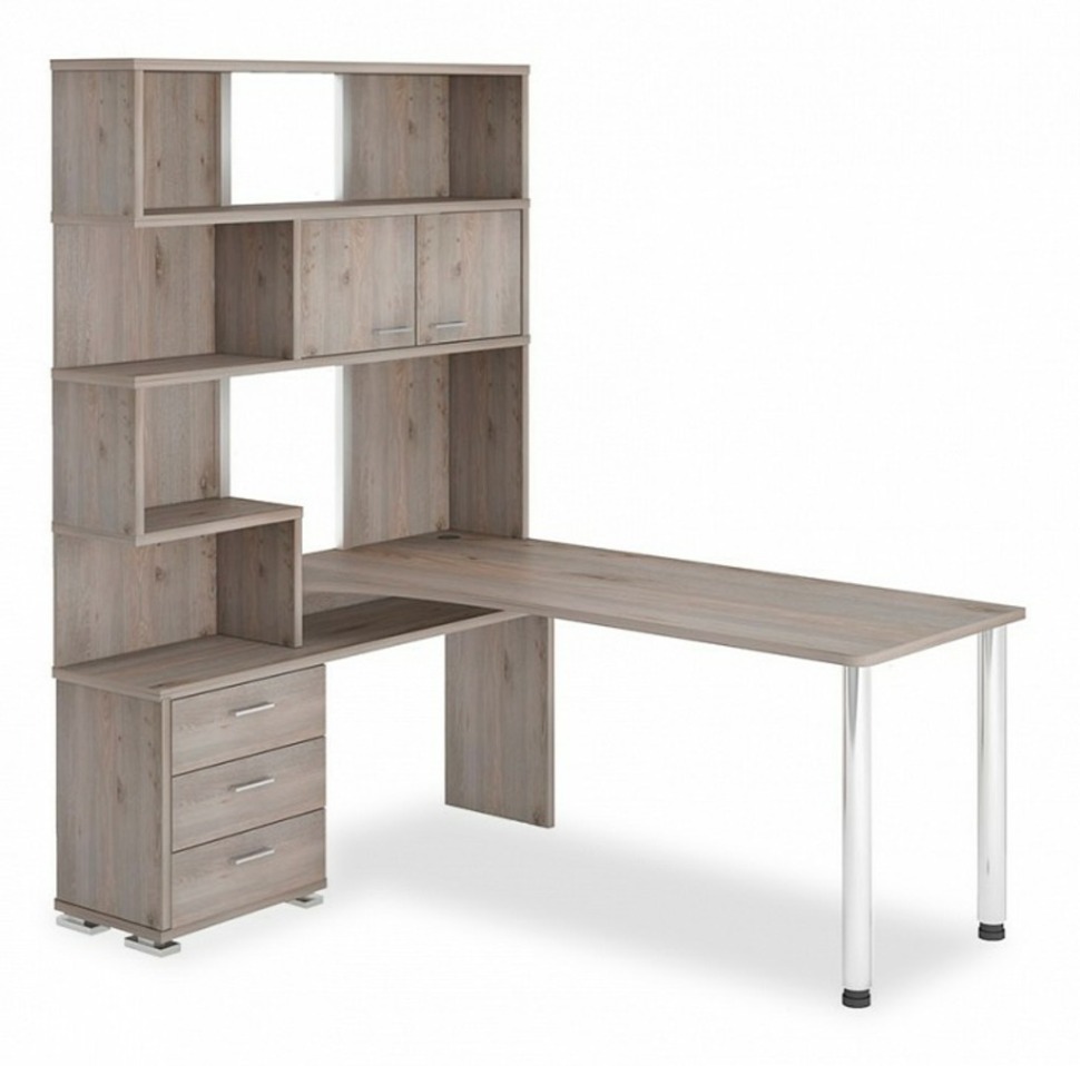 Фото Стол компьютерный Домино нельсон СР-420/170 MER_SR-420_170_N-LEV - интернет-магазин МегаТерем в Москве