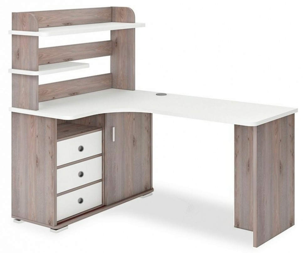 Фото Стол компьютерный Домино СР-165 MER_SR-165-NBEBE-LEV-NOVYJ - интернет-магазин МегаТерем в Москве