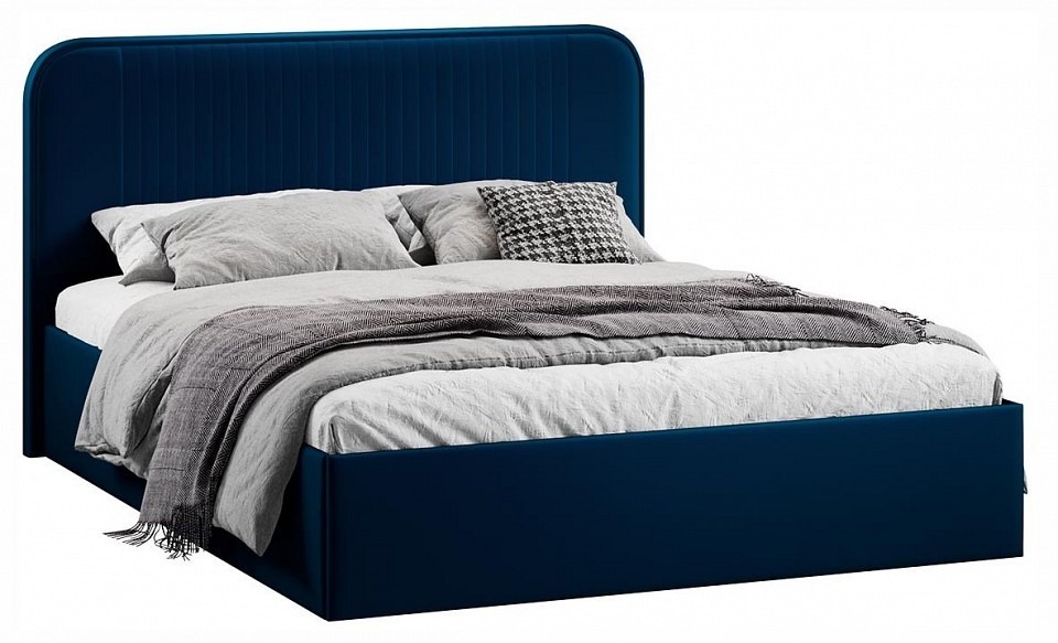 Фото Кровать двуспальная Тиффани с ПМ Тип 1 TRI_257148 - интернет-магазин МегаТерем в Москве