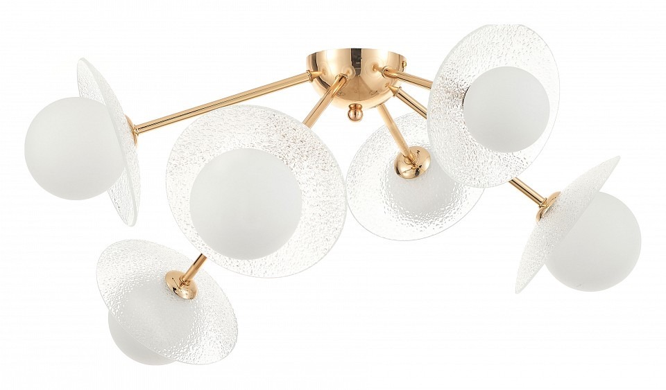 Фото Потолочная люстра Rivoli Jacqueline Б0066470 RVL_B0066470 - интернет-магазин МегаТерем в Москве