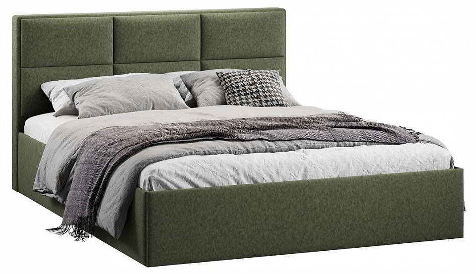 Фото Кровать двуспальная Стелла с ПМ Тип 1 TRI_257403 - интернет-магазин МегаТерем в Москве