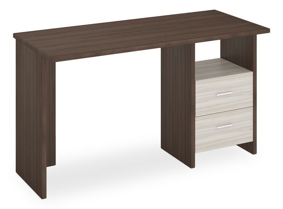 Фото Стол письменный Домино Lite СКЛ-Прям130 ШК MER_SKL-Pryam130_SHK - интернет-магазин МегаТерем в Москве