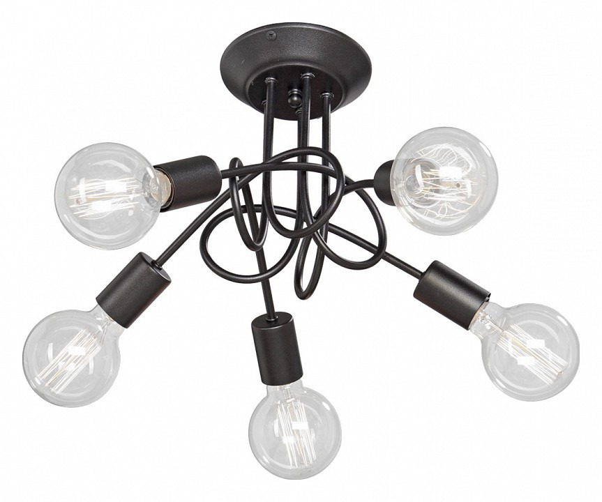 Фото Люстра на штанге Vitaluce 3727 V3727-1/5PL VI_V3727-1_5PL - интернет-магазин МегаТерем в Москве