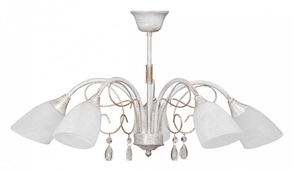 Фото Люстра на штанге Vitaluce V3611 V3611/5 VI_V3611_5 - интернет-магазин МегаТерем в Москве