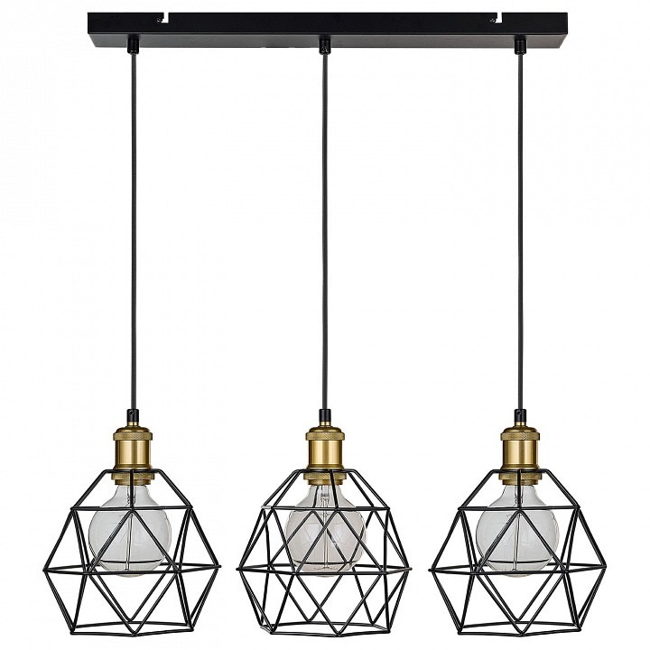 Фото Подвесной светильник 33 идеи  PND102.03.04.003BL.GO-IKS.BL ZZ_PND102.03.04.003BL.GO-IKS.BL - интернет-магазин МегаТерем в Москве