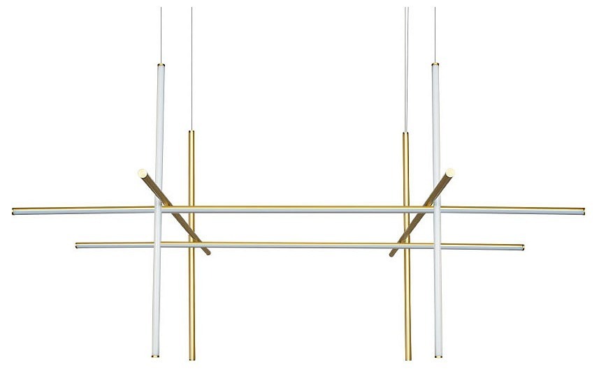 Фото Подвесная люстра Divinare Kalipso 1837/01 SP-105 DV_1837_01_SP-105 - интернет-магазин МегаТерем в Москве