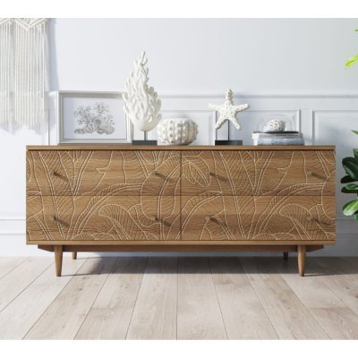 Комод Boho 4 ящика джангл а...