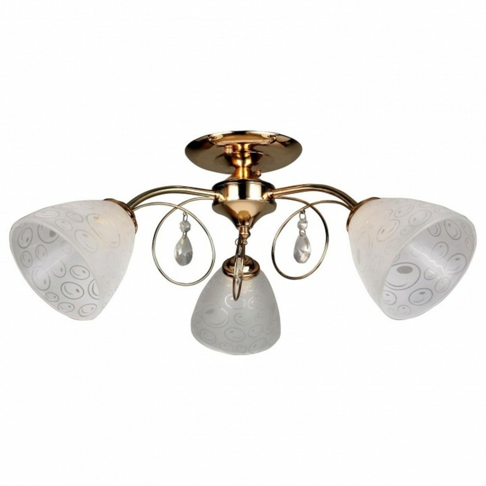 Фото Потолочная люстра Omnilux Castellaro OML-29007-03 OM_OML-29007-03 - интернет-магазин МегаТерем в Москве