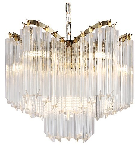 Фото Подвесная люстра Newport 8900 8906/C gold NWP_M0070329 - интернет-магазин МегаТерем в Москве