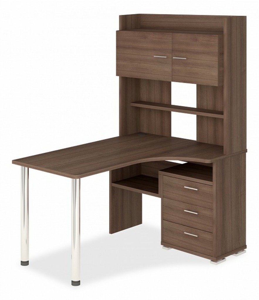 Фото Стол компьютерный Домино СР-133-130 MER_SR-133-SH-PRAV - интернет-магазин МегаТерем в Москве