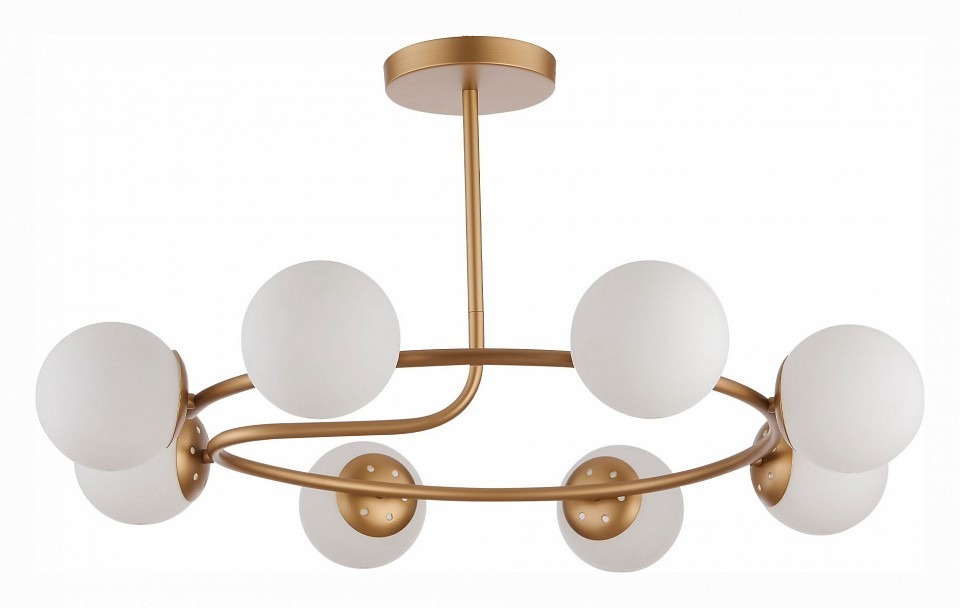 Фото Люстра на штанге EVOLUCE Calabria SLE220602-08 EVO_SLE220602-08 - интернет-магазин МегаТерем в Москве