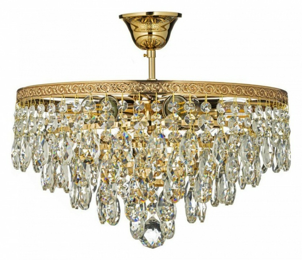 Фото Люстра на штанге Arti Lampadari Castellana Castellana E 1.3.38.601 G AL_Castellana_E_1.3.38.601_G - интернет-магазин МегаТерем в Москве