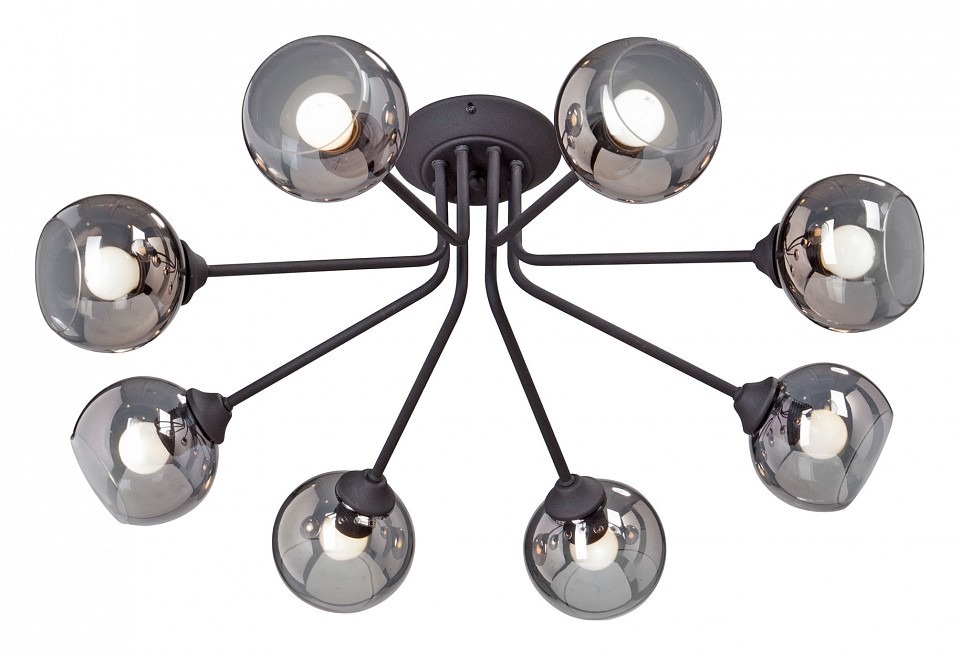 Фото Потолочная люстра Vitaluce Шарики V4724-1/8PL VI_V4724-1_8PL - интернет-магазин МегаТерем в Москве