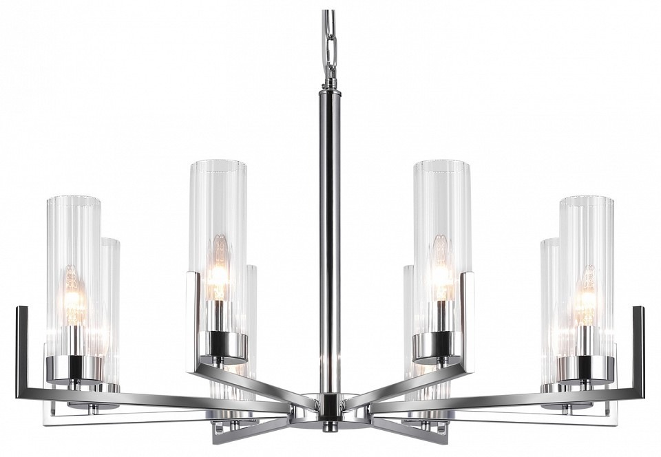 Фото Подвесная люстра Freya Adeline FR5214PL-08CH MY_FR5214PL-08CH - интернет-магазин МегаТерем в Москве