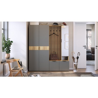 Стенка для прихожей Бери К3 MBS_PK03Beri-2564