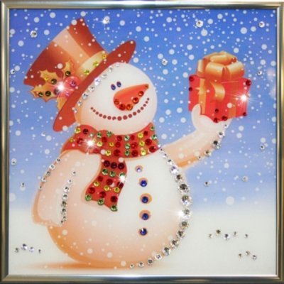 Картина Подарочек с кристал...