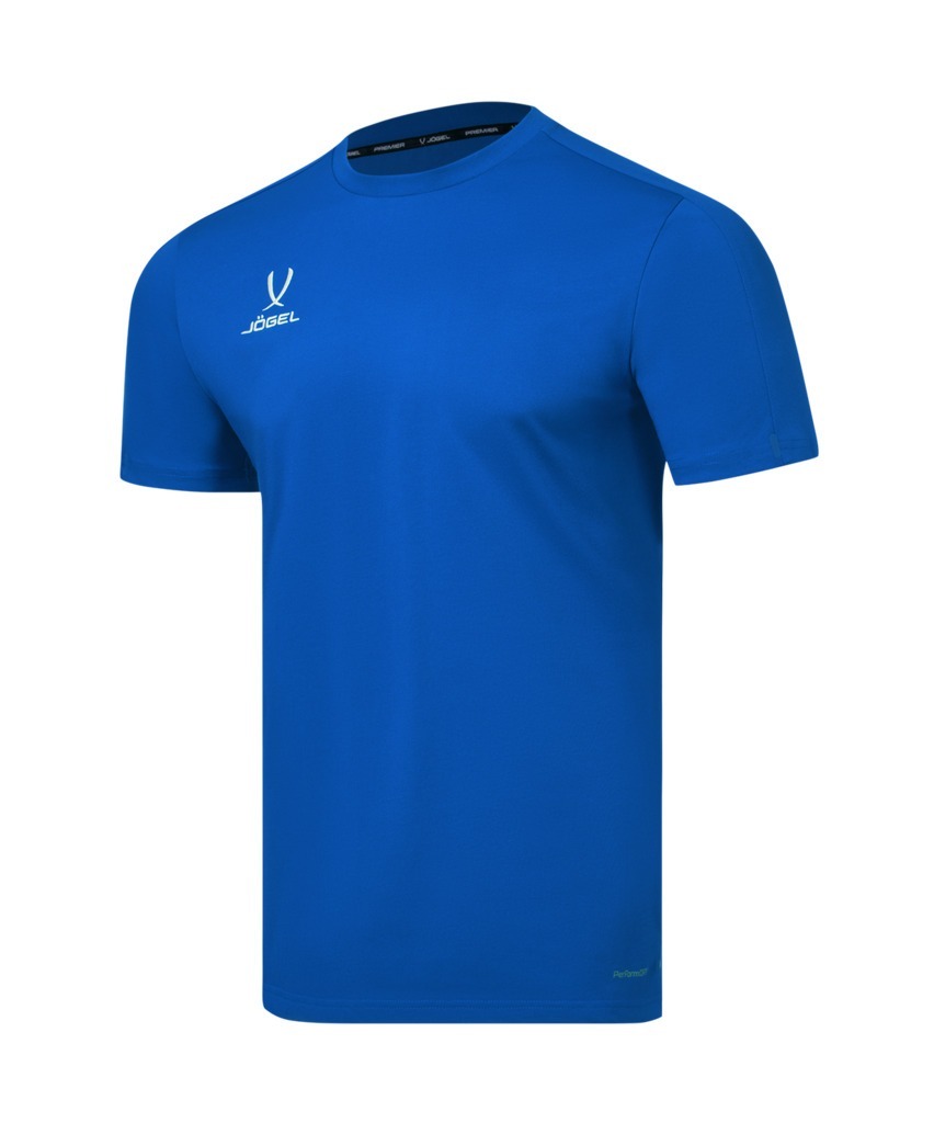 Фото Футболка тренировочная JÖGEL PREMIER PerFormDRY TRN CVC Tee, синий (2126454) - интернет-магазин МегаТерем в Москве