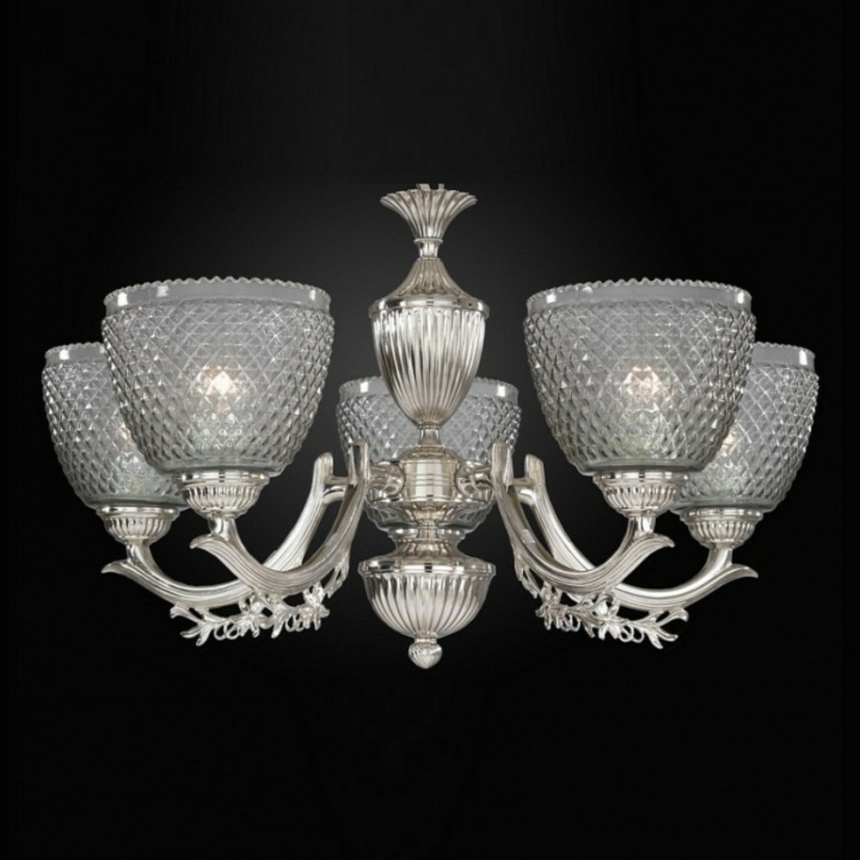 Фото Подвесная люстра Reccagni Angelo 9851 L 9851/5 RA_L_9851_5 - интернет-магазин МегаТерем в Москве