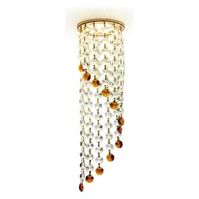 Встраиваемый светильник Ambrella Light K K3440 CL/BR/G AMBR_K3440_CL_BR_G