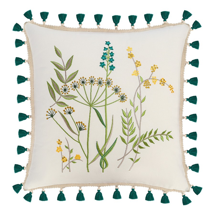 Фото Подушка декоративная meadow bloom из коллекции ethnic, 45х45 см (79072) - интернет-магазин МегаТерем в Москве