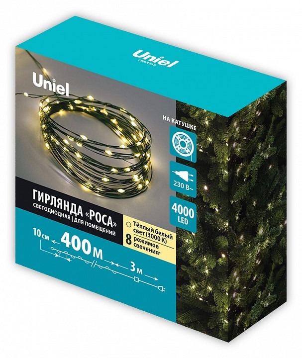 Фото Гирлянда Нить Uniel  UL-00012094 UL_UL-00012094 - интернет-магазин МегаТерем в Москве