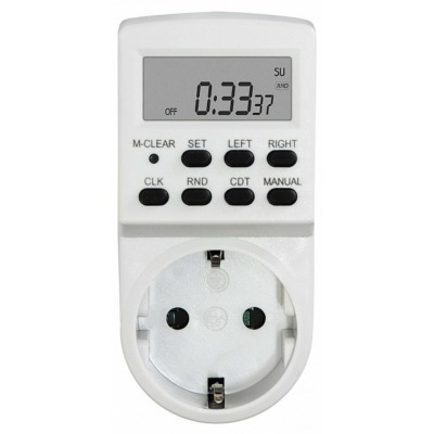 Розетка с таймером Feron TM...