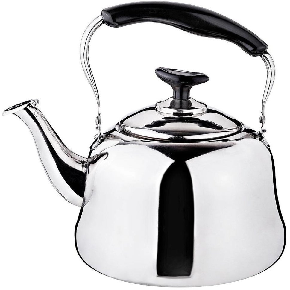 Фото Чайник agness со встроенным свистком 3 л. (909-603)  - интернет-магазин МегаТерем в Москве