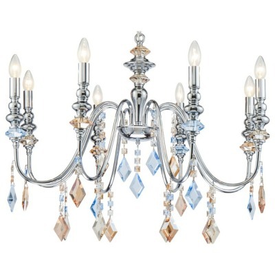 Подвесная люстра Lucia Tucci Maya MAYA 4450.8 chrome LT_MAYA_4450.8_chrome