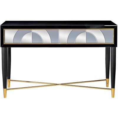 Консоль 2 ящика зеркало дву...