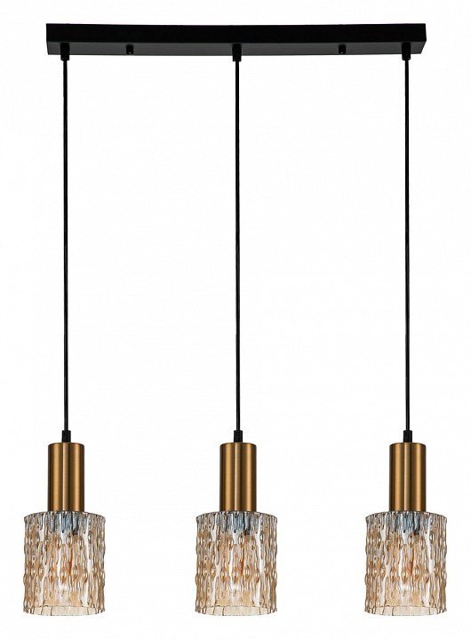 Фото Подвесной светильник Escada Rain 10189/3S Brass ESC_10189_3S_Brass - интернет-магазин МегаТерем в Москве