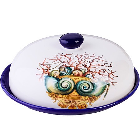 Фото Блюдо для блинов с крышкой Страна чудес LORAINE (30818) - интернет-магазин МегаТерем в Москве