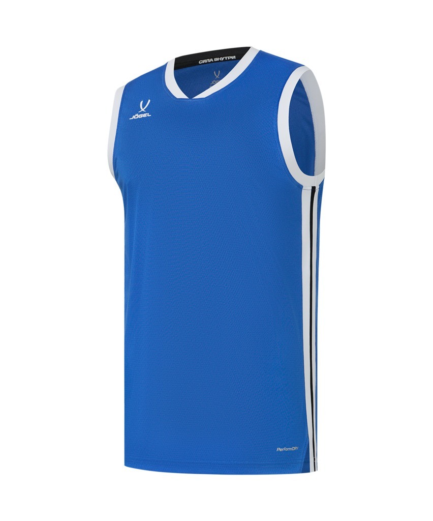 Фото Майка баскетбольная JÖGEL DIVISION PerFormDRY Jersey Z2, синий (2130650) - интернет-магазин МегаТерем в Москве