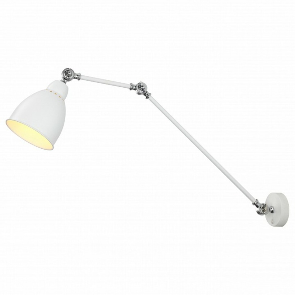 Фото Бра Arte Lamp Braccio A2055AP-1WH AR_A2055AP-1WH - интернет-магазин МегаТерем в Москве