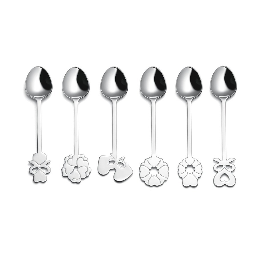 Фото Набор чайных ложек love, 6 шт. (79103) - интернет-магазин МегаТерем в Москве