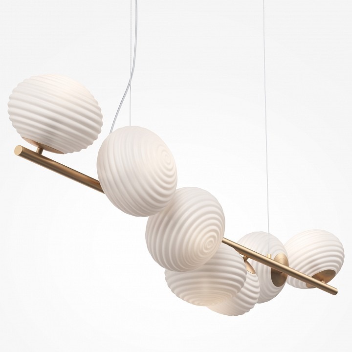 Фото Подвесной светильник Maytoni Reels MOD268PL-07G MY_MOD268PL-07G - интернет-магазин МегаТерем в Москве