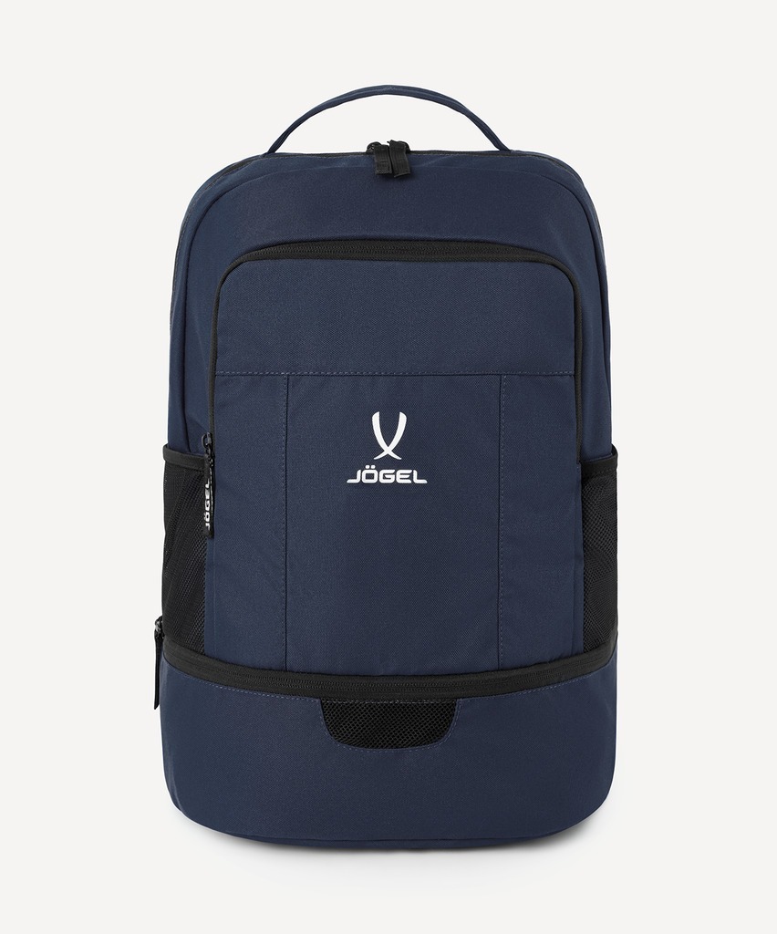 Фото Рюкзак с двойным дном JÖGEL CAMP Double Bottom 2.0, темно-синий (2124865) - интернет-магазин МегаТерем в Москве