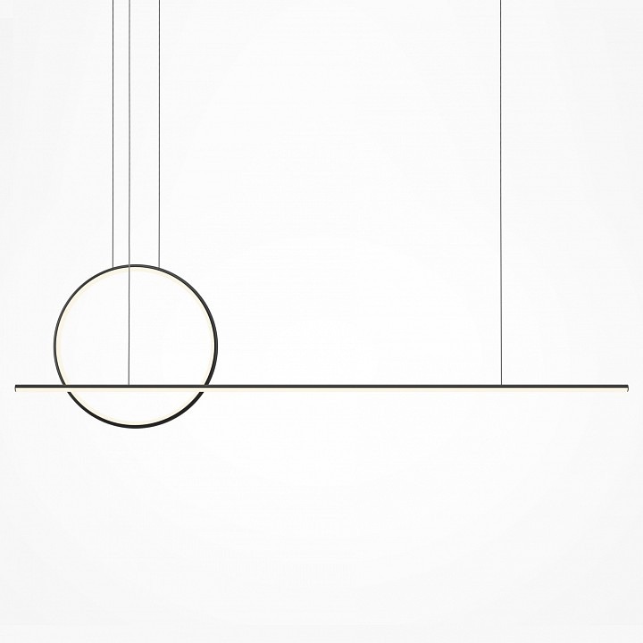 Фото Подвесной светильник Maytoni Halo MOD247PL-L49BK MY_MOD247PL-L49BK - интернет-магазин МегаТерем в Москве