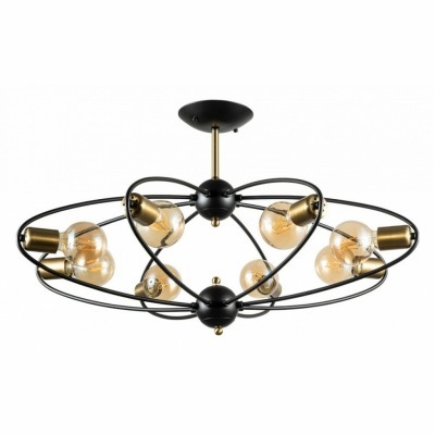 Люстра на штанге Arte Lamp Glasgow A1963PL-8BK AR_A1963PL-8BK