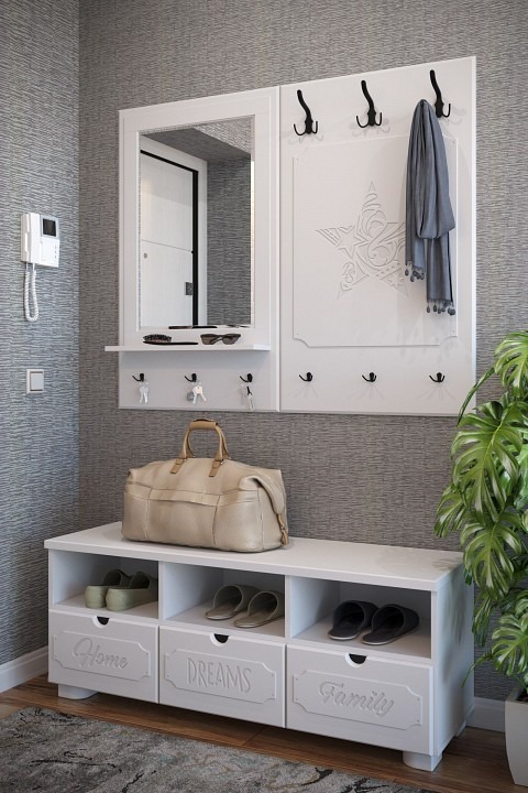 Фото Стенка для прихожей ДримСтар KOM_DrimStar_system_6 - интернет-магазин МегаТерем в Москве