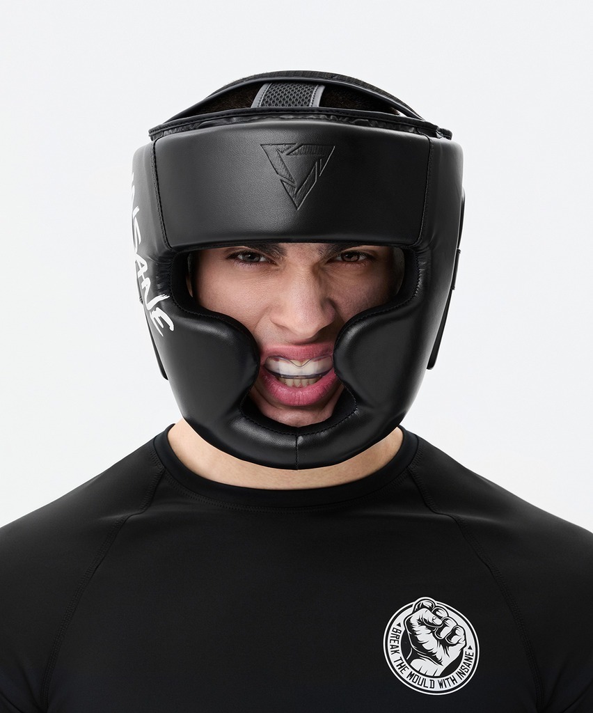 Фото Капа 1-челюстная INSANE LION, ЭВА, прозрачный, с футляром, взрослый (2115180) - интернет-магазин МегаТерем в Москве