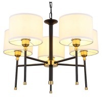 Подвесная люстра Arte Lamp Jamie A4090LM-5BK AR_A4090LM-5BK