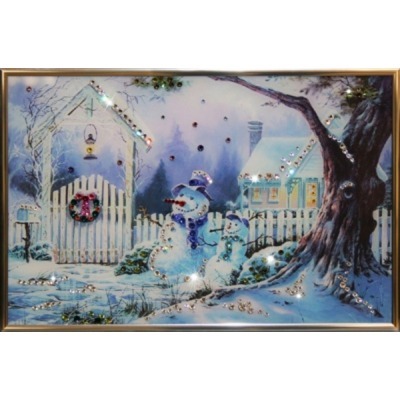 Картина Зимнее утро с крист...