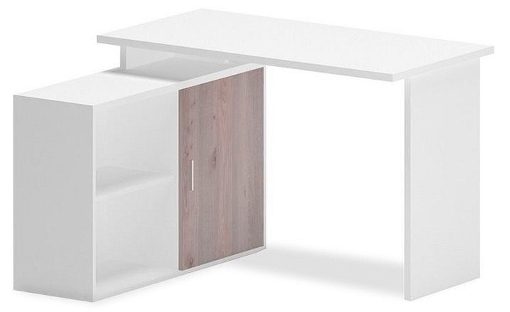 Фото Стол компьютерный Домино Lite СКЛ-ПРЯМ120+ТБЛ-2 MER_SKL-PRYAM120-TBL-2_BEN - интернет-магазин МегаТерем в Москве