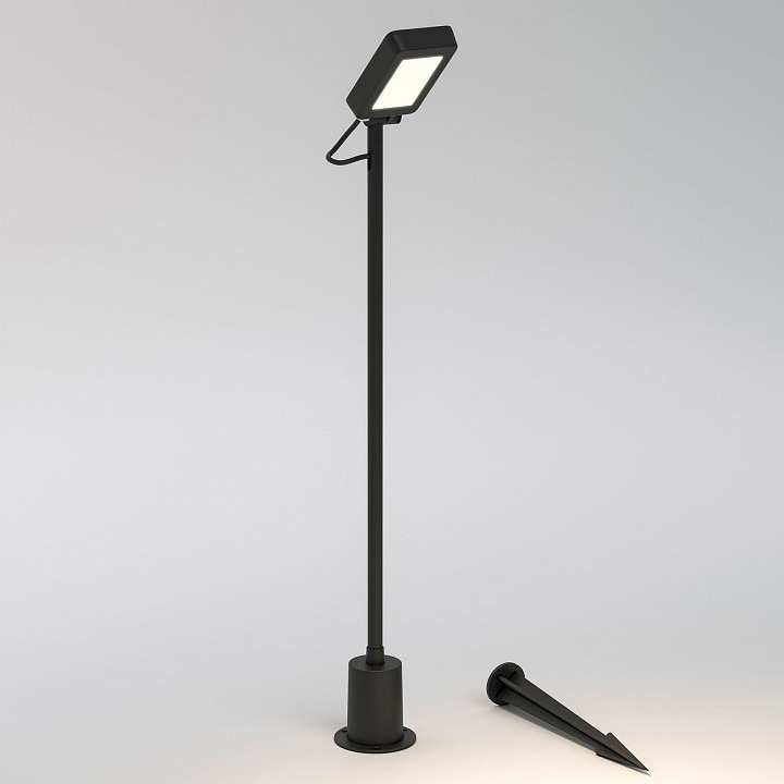 Фото Наземный низкий светильник Elektrostandard Joli Joli (35182/S) черный ELK_a068101 - интернет-магазин МегаТерем в Москве