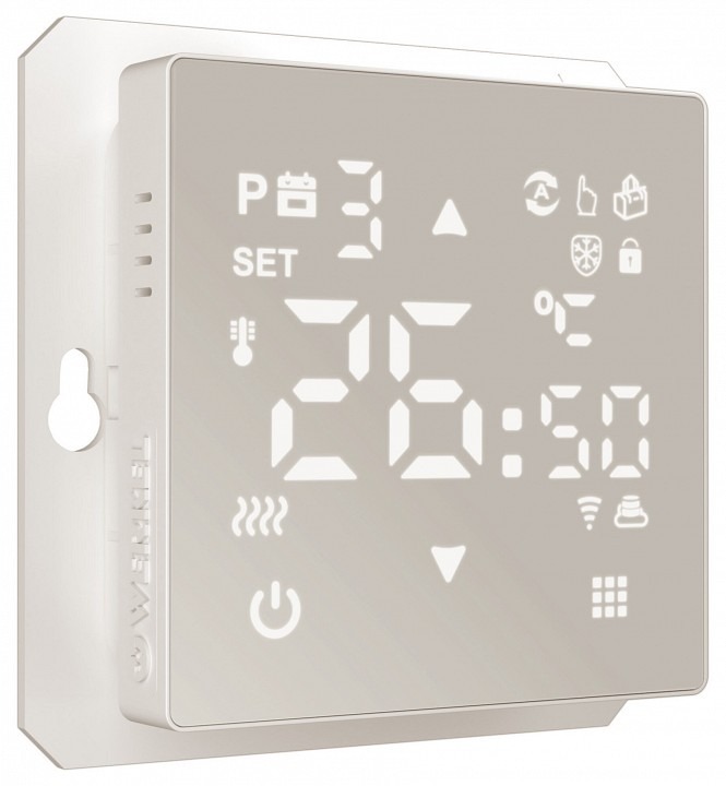 Фото Панель климатическая сенсорная встраиваемая Werkel дымчатый W1151217 WRK_a065138 - интернет-магазин МегаТерем в Москве