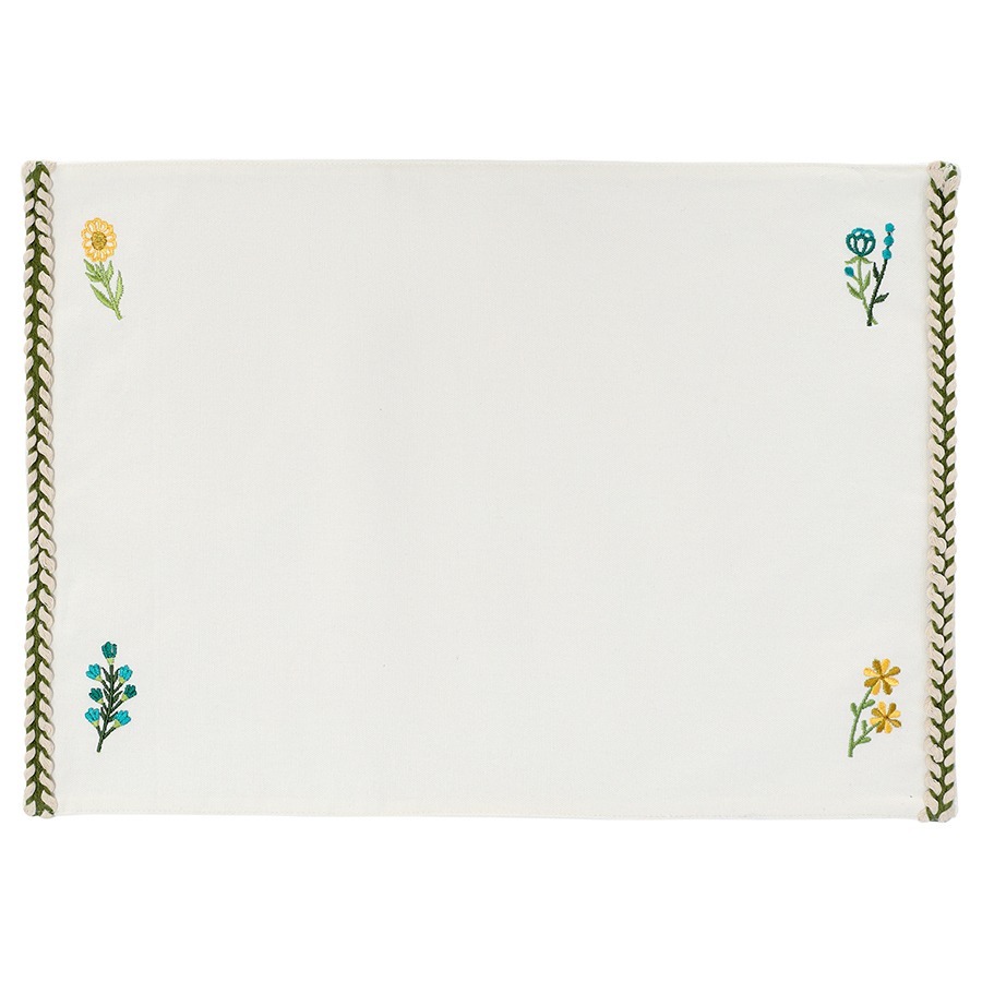Фото Салфетка под приборы meadow bloom из коллекции ethnic, 33х48 см (79077) - интернет-магазин МегаТерем в Москве
