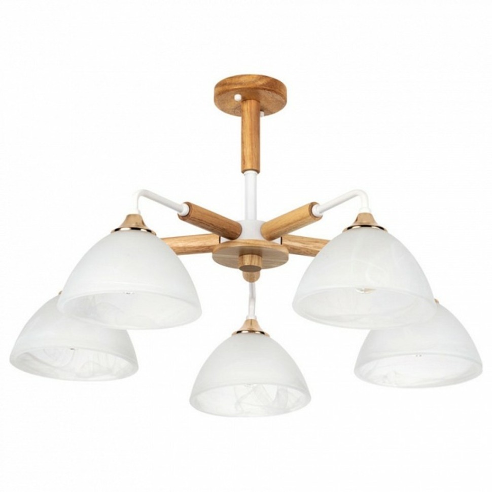 Фото Люстра на штанге Arte Lamp Matthew A5032PL-5BR AR_A5032PL-5BR - интернет-магазин МегаТерем в Москве