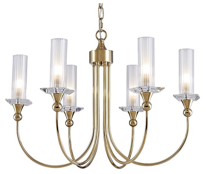 Фото Подвесная люстра Newport 4580 4586/С gold NWP_M0070214 - интернет-магазин МегаТерем в Москве