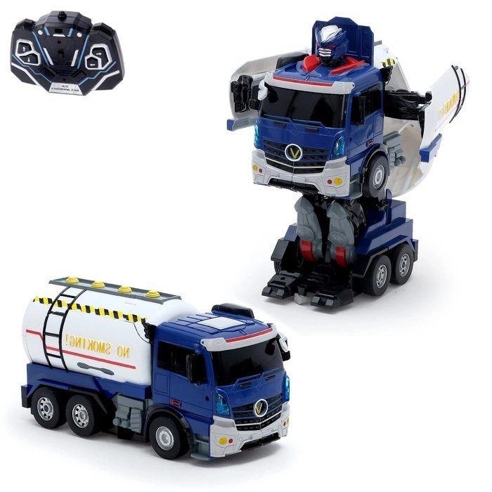 Фото Радиоуправляемый трансформер JiaQi (бензовоз - робот) (JQ6609) - интернет-магазин МегаТерем в Москве