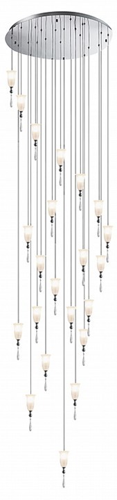 Фото Подвесная люстра Newport 4800 4812+10/S chrome NWP_M0069338 - интернет-магазин МегаТерем в Москве